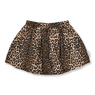 Ballon Skirt | Leopard AOP