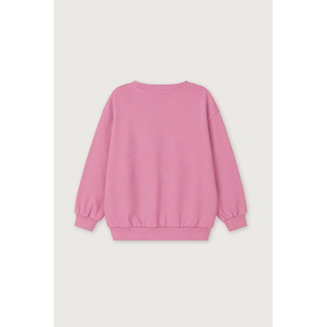 Gray Label Dropped Shoulder Sweater GOTS Bubblegum
