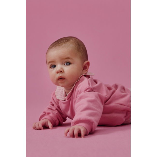 Gray Label Baby Dropped Shoulder Sweater GOTS Bubblegum