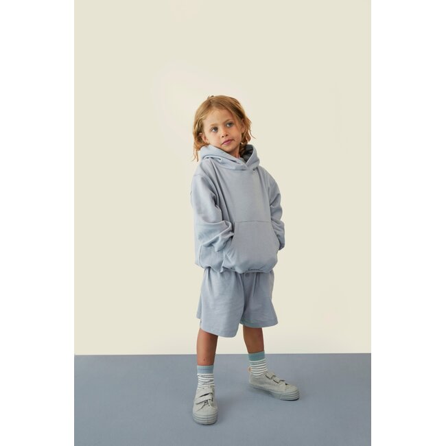 Gray Label Hoodie GOTS Stone Gray