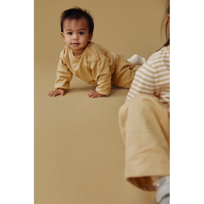 Gray Label Baby Dropped Shoulder Sweater GOTS Cookie