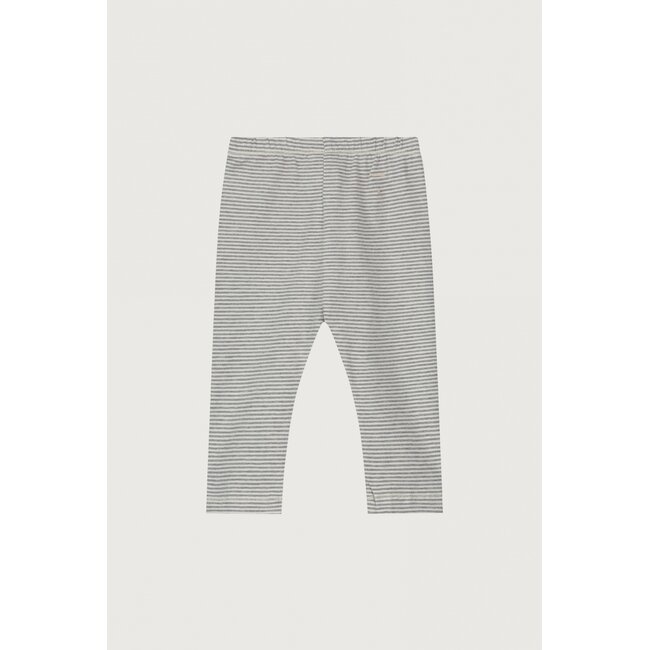 Gray Label Baby Leggings GOTS Stone Gray Cream
