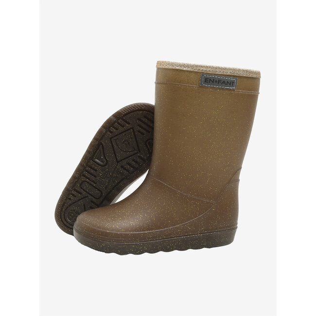 En Fant Thermo Boots Glitter Coffee Bean