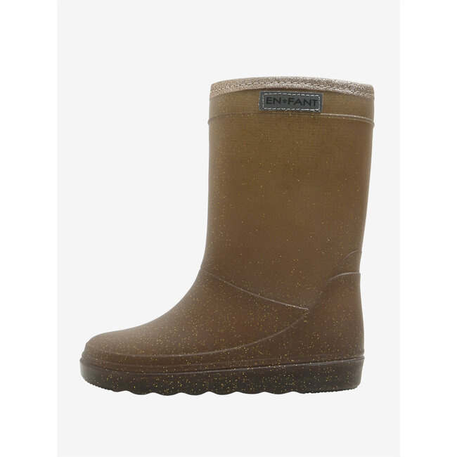 En Fant Thermo Boots Glitter Coffee Bean