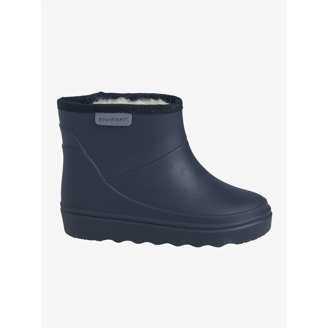 En Fant Thermo Boots Short Solid Blue Night