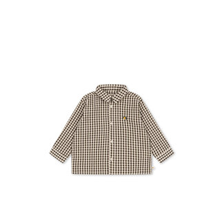 Konges Slojd KIM LS SHIRT GOTS CHOCO CHECK
