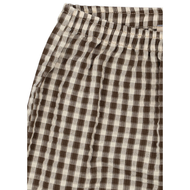 Konges Slojd KIM PANTS GOTS CHOCO CHECK