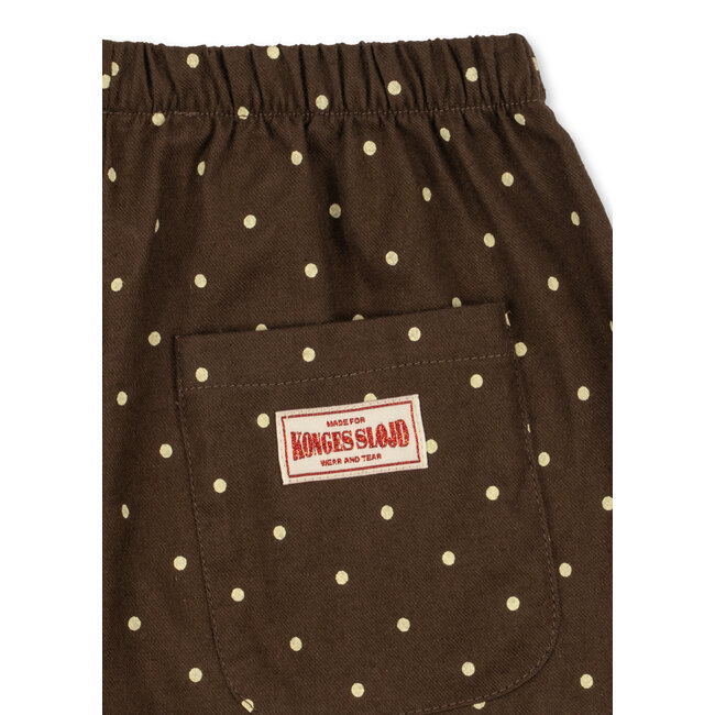 Konges Slojd ALFE PANTS GOTS COCOA DOT