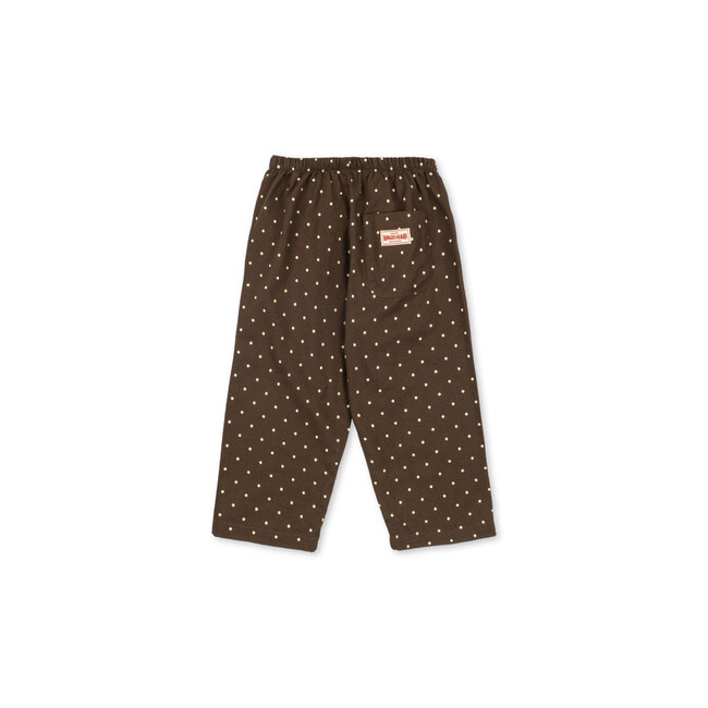Konges Slojd ALFE PANTS GOTS COCOA DOT