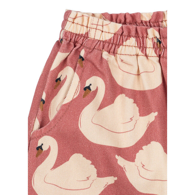 Konges Slojd MAGOT FRILL PANTS GOTS SWAN ROSE