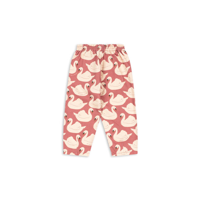 Konges Slojd MAGOT FRILL PANTS GOTS SWAN ROSE