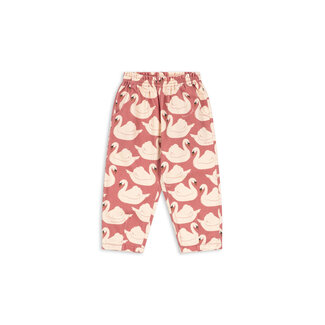 Konges Slojd MAGOT FRILL PANTS GOTS SWAN ROSE