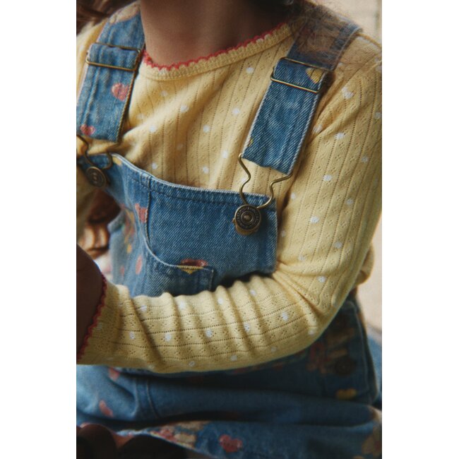 Konges Slojd MINNIE BLOUSE GOTS DOT GOLDEN
