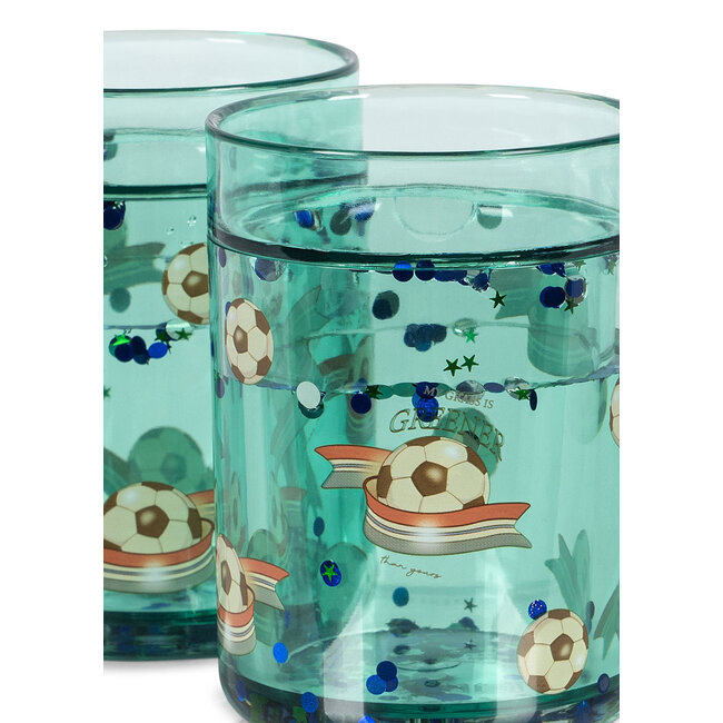 Konges Slojd 2 PACK GLITTER CUPS Kick it