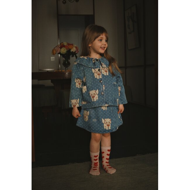 Konges Slojd 2 PACK HEART JAQUARD SOCKS HEART MIX
