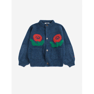 Bobo Choses Stamp Bloom cardigan