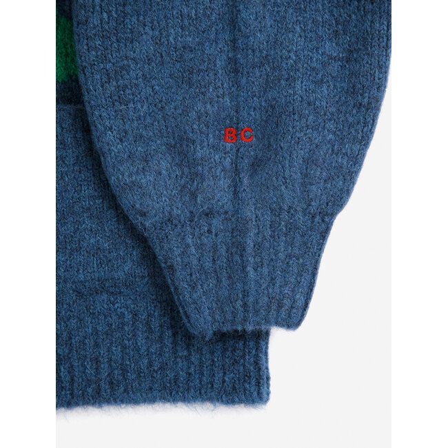 Bobo Choses Stamp Bloom cardigan