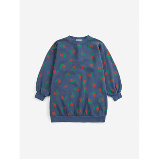 Bobo Choses Stamp Bloom all over sweatshirt dress