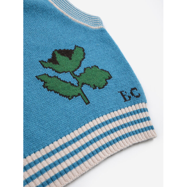 Bobo Choses Blossom knitted vest