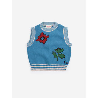 Bobo Choses Blossom knitted vest