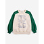 Bobo Choses Mr. Footish raglan sweatshirt