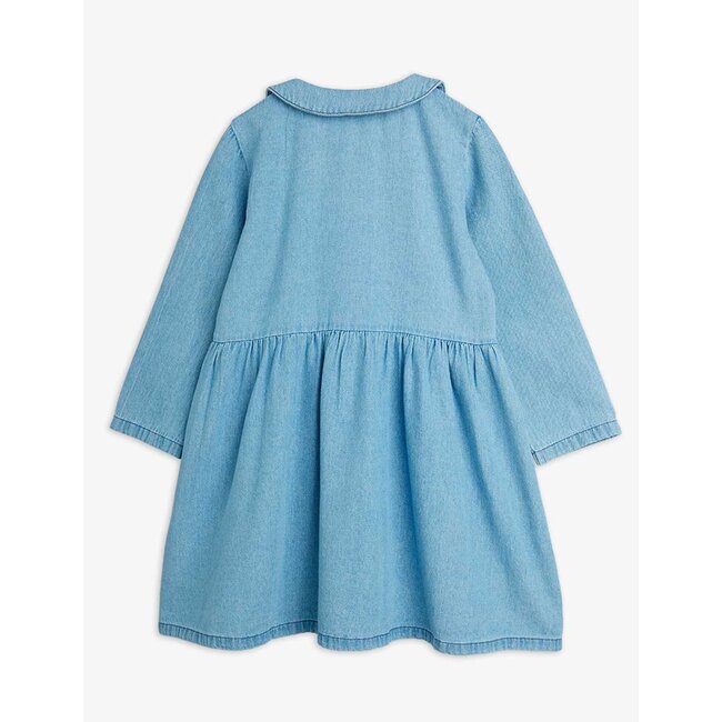 Mini Rodini LW denim rabbit sp woven dress