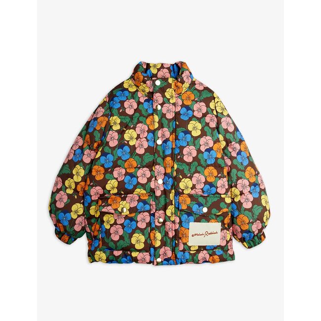 Mini Rodini Violas aop heavy puffer