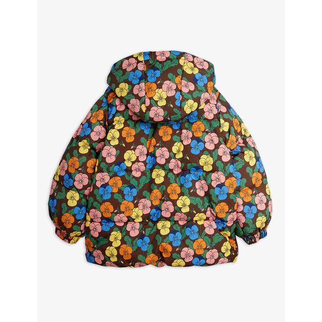 Mini Rodini Violas aop heavy puffer