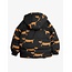 Mini Rodini Dog aop hooded puffer