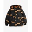 Mini Rodini Dog aop hooded puffer
