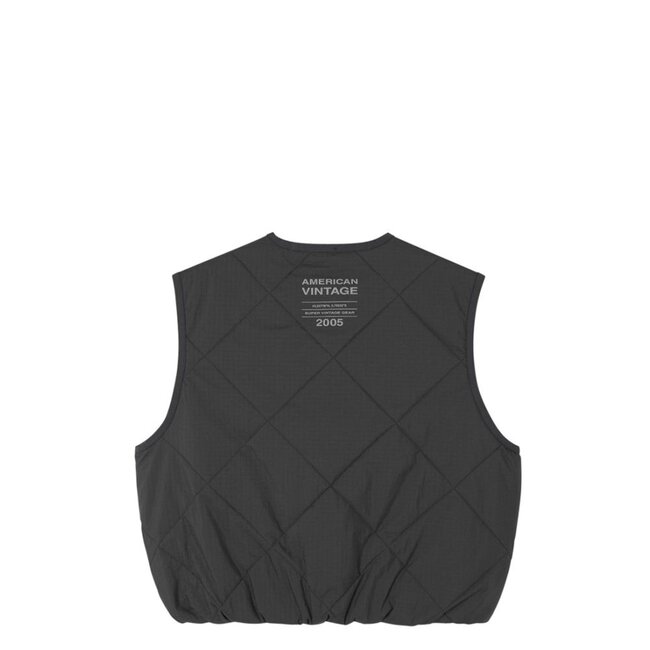 American Vintage YUPIBAM-B Bodywarmer CARBONE