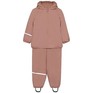 CeLaVi Rainwear Set w. fleece Burlwood