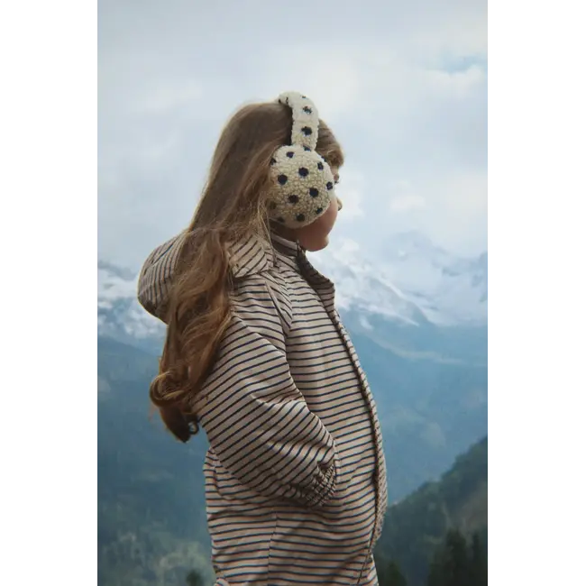 Konges Slojd JODY TEDDY EARMUFFS GRS dot