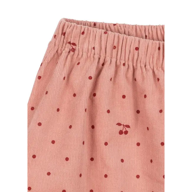 Konges Slojd MARLO PANTS GOTS CHERRY DOT SCARLET