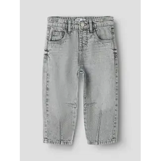 Name it NMFBELLA BARREL DNM JEANS 5518-BP Medium Grey Denim