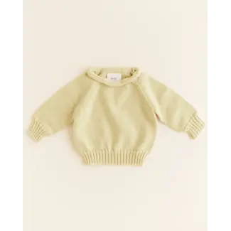 HVID Sweater Georgette Light yellow