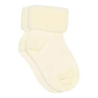 MP Denmark Wool terry baby socks - Snow white 432