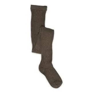 MP Denmark Cotton rib tights Brown Melange