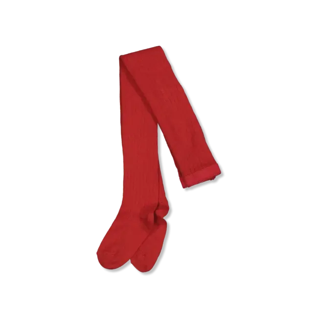 MP Denmark Wool rib tights Tomato