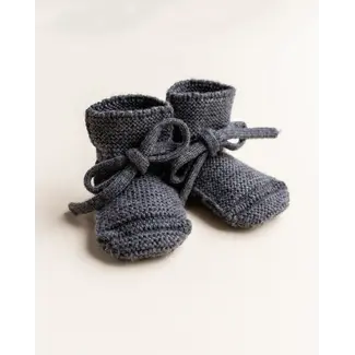 HVID Booties - Wollen slofjes Charcoal