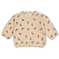 Feetje Sweater velours rib met borduursels - Lucky Bloombird