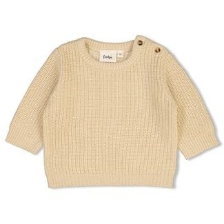 Feetje Sweater gebreid - Creme