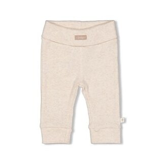 Feetje Broek rib - Off white melange