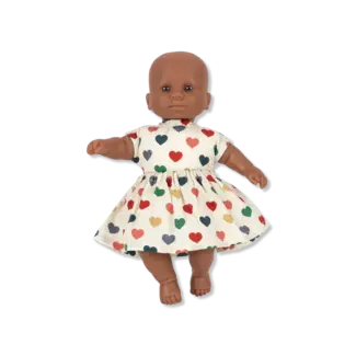 Konges Slojd MINI DOLL COEUR COLORÉ