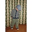Konges Slojd LUC PANTS GOTS MILK VERTE STRIPE