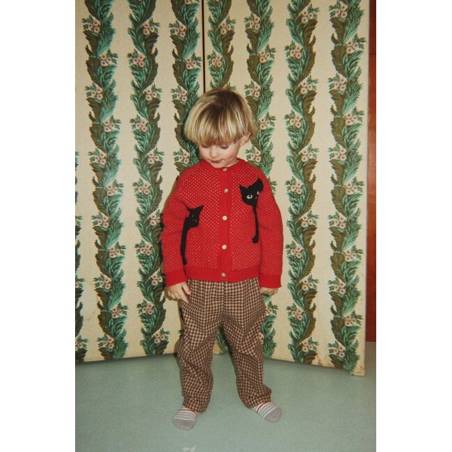 Konges Slojd FORET PANTS GOTS CHOCOLATE CHECK