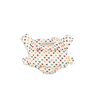 Konges Slojd DOLL CARRIER COEUR COLORÉ