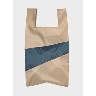 SUSAN BIJL The New Shopping Bag Almond & Tornado Large