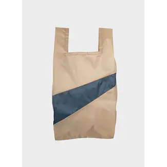 SUSAN BIJL The New Shopping Bag Almond & Tornado Medium