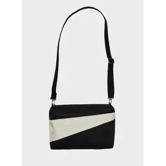 SUSAN BIJL The New Bum Bag Black & Cloud Medium